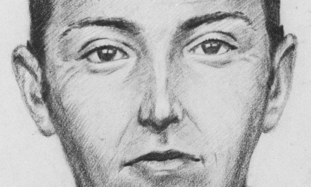 skeč D. B. Cooper-a