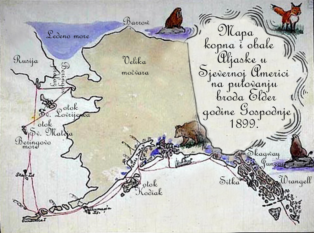 mapa Harrimanove ekspedicije