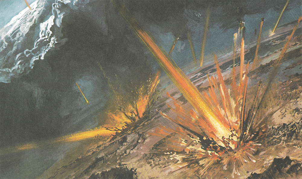 udari svemirskih objekata u Zemlju prije 4.5 milijardi godina