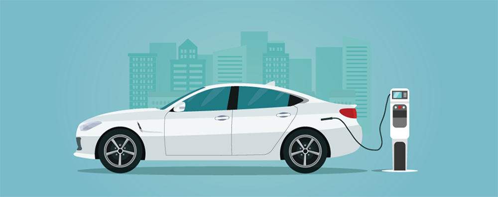 električni auto se puni